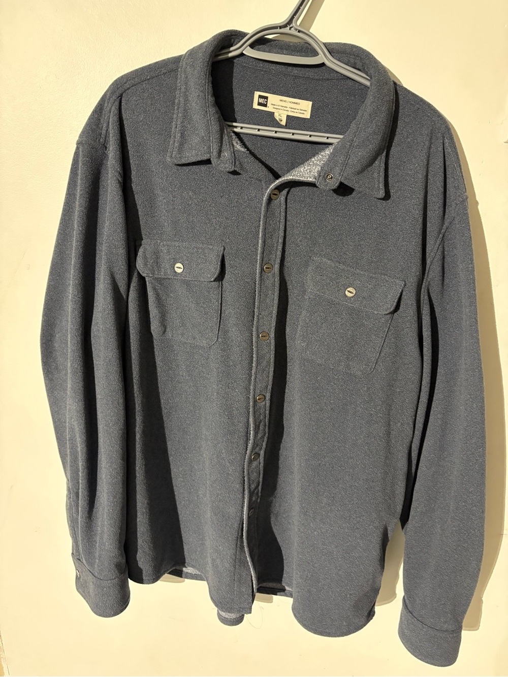 MEC Men's Fleece Jacket in Navy